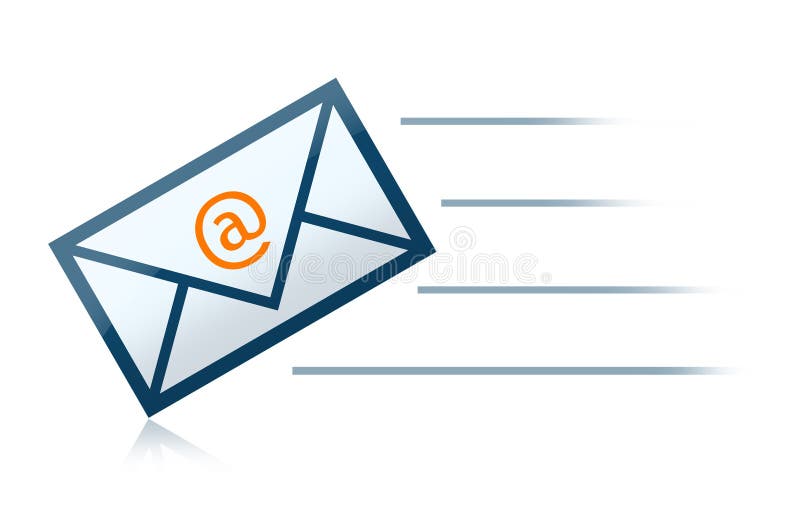E-Mail Envelope letter stock illustration