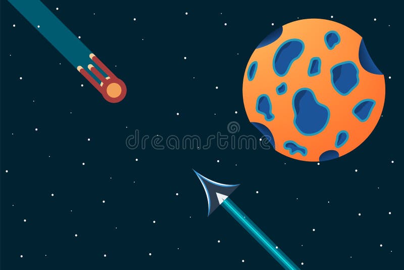 E Nave straniera e lo spazio r r avventura illustrazione vettoriale E Nave straniera e lo spazio r r avventura illustrazione vettoriale