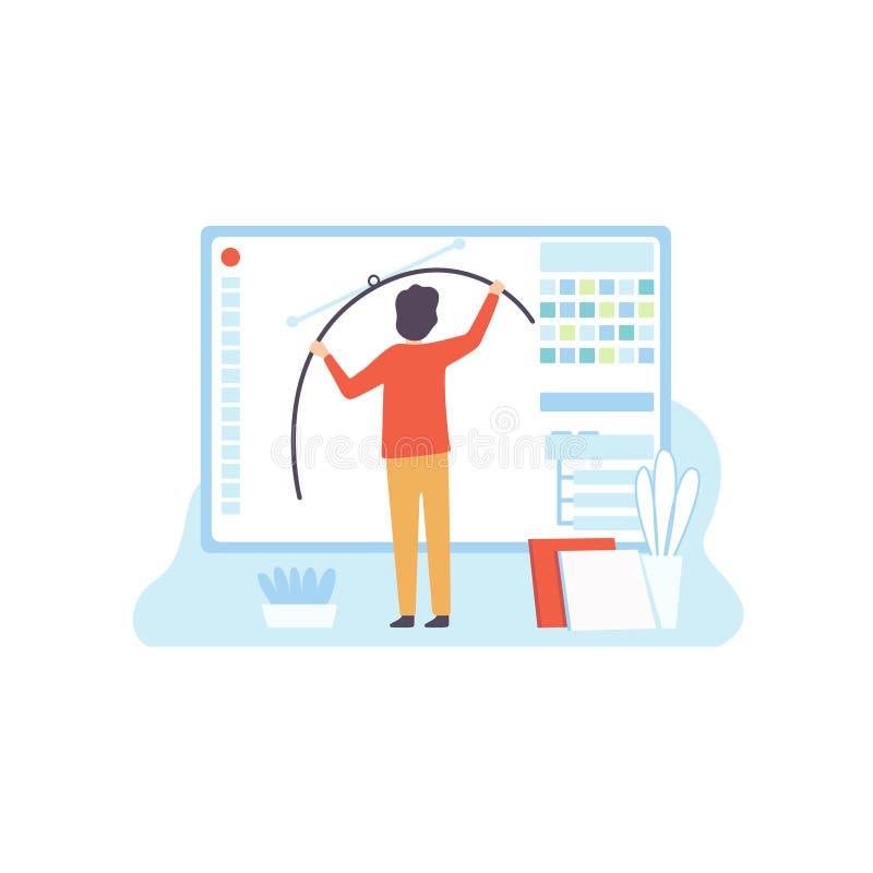 E ilustración del vector E ilustración del vector