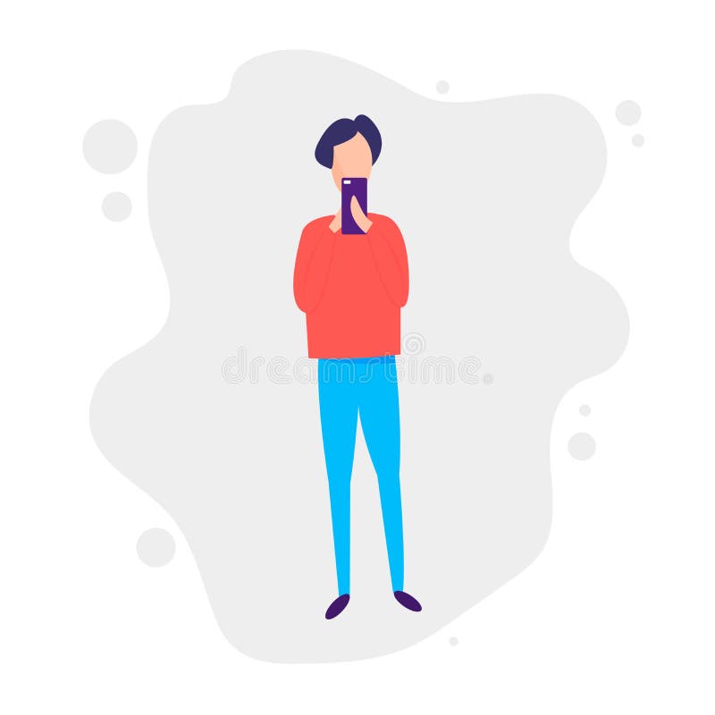 年轻的千禧一代手机 使用智能手机的千禧一代 千禧年,概念图 库存例证 年轻的千禧一代手机 使用智能手机的千禧一代 千禧年,概念图 库存例证