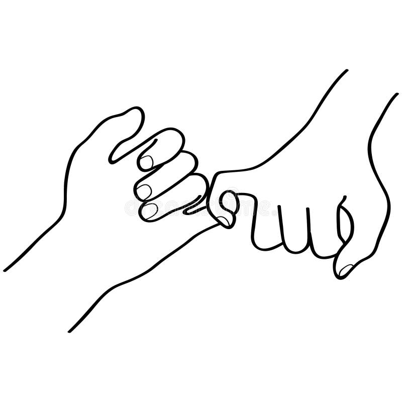 Download Pinky Promise Vector Illustration By Crafteroks 向量例证 - 插画 ...
