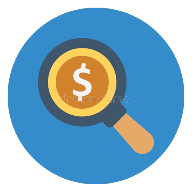 Business concept, business search Isolated Vector Icon which can be easily edited