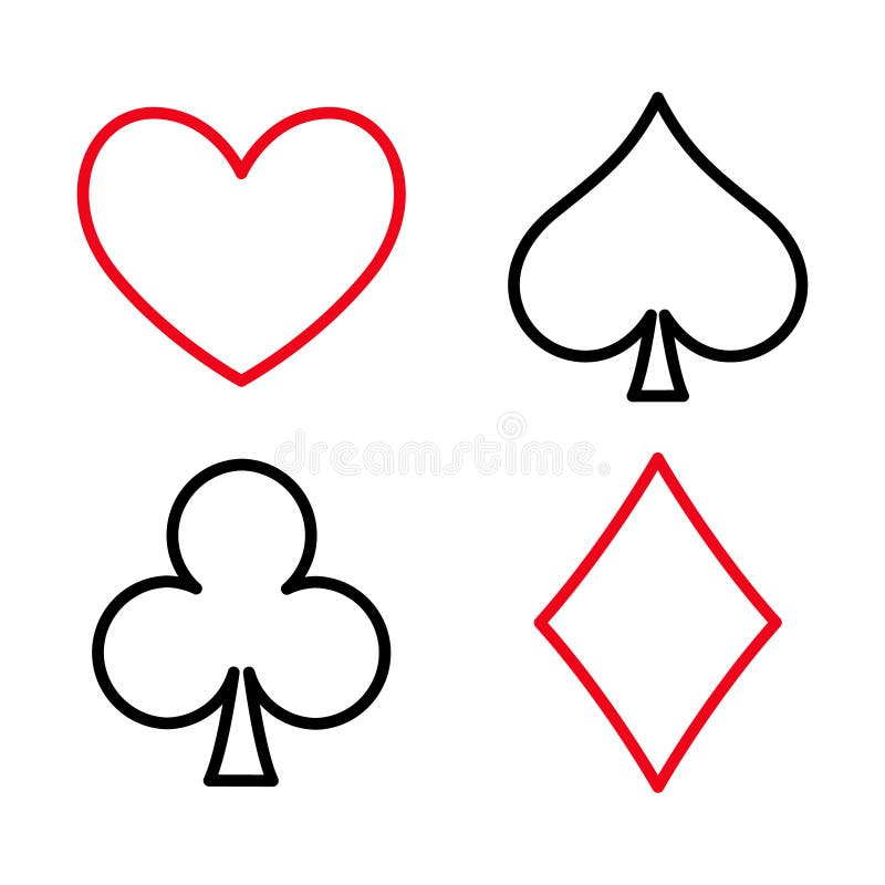 Poker Carte À Jouer 2 Du Club Clip Art Libres De Droits, Svg