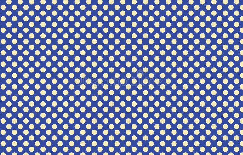 Polka dot background design in navy blue and white colors, circles in classic spotted wallpaper pattern in retro design. Polka dot background design in navy blue and white colors, circles in classic spotted wallpaper pattern in retro design