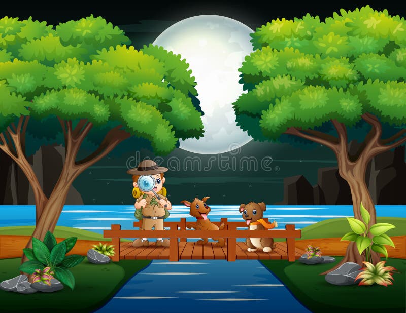 E illustration stock.