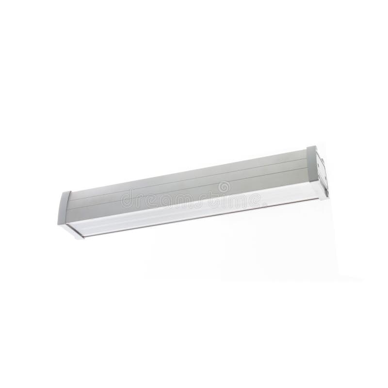 Pannello delle luci a soffietto per la messa a terra in bianco Concetto di efficienza elettrica risparmio energia Nuova tecnologi fotografie stock libere da diritti Pannello delle luci a soffietto per la messa a terra in bianco Concetto di efficienza elettrica risparmio energia Nuova tecnologi fotografie stock libere da diritti