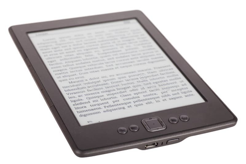 EBook Reader Amazon Kindle Editorial Stock Image Image of gadget