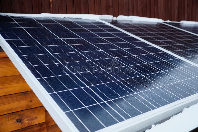 E Solarzellensystem lizenzfreie stockbilder E Solarzellensystem lizenzfreie stockbilder