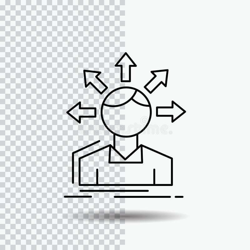 E Svart symbolsvektor stock illustrationer