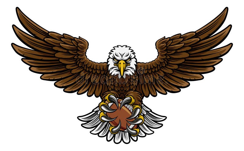 Eagle American Football Sports Mascot