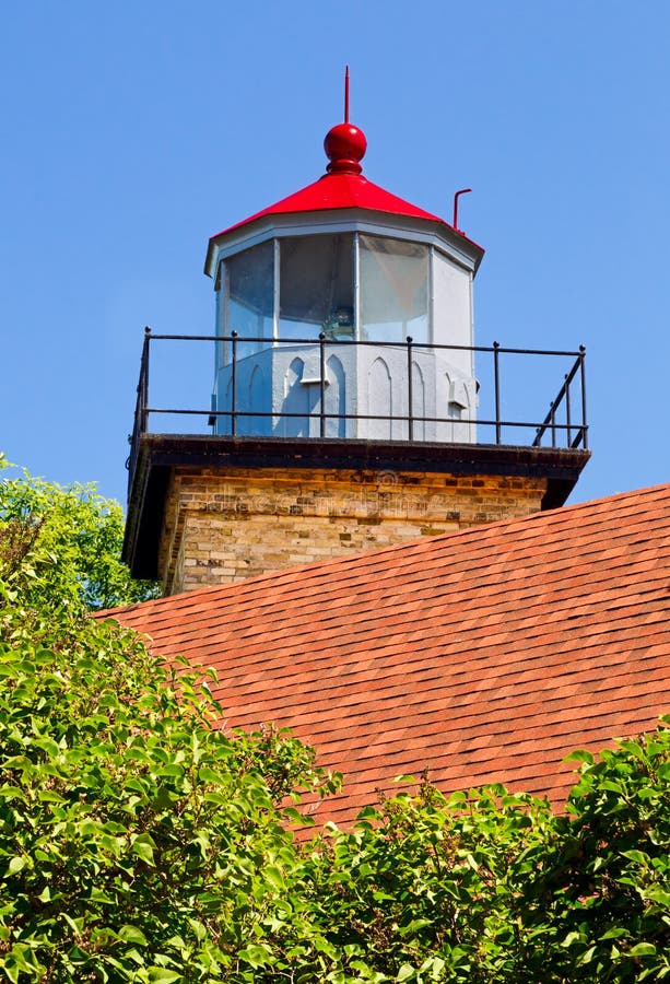 Adler bluffen Leuchtturm, gebaut 1868, ist ein befindet sich nächste Bucht Halbinsel zustand tür Region,.