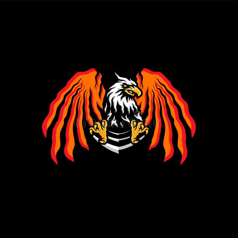 Eagle Esports Logo Design Vector Eagle Team Mascot Gaming Logo Concepts Stock Vector Illustration Of Animal Element