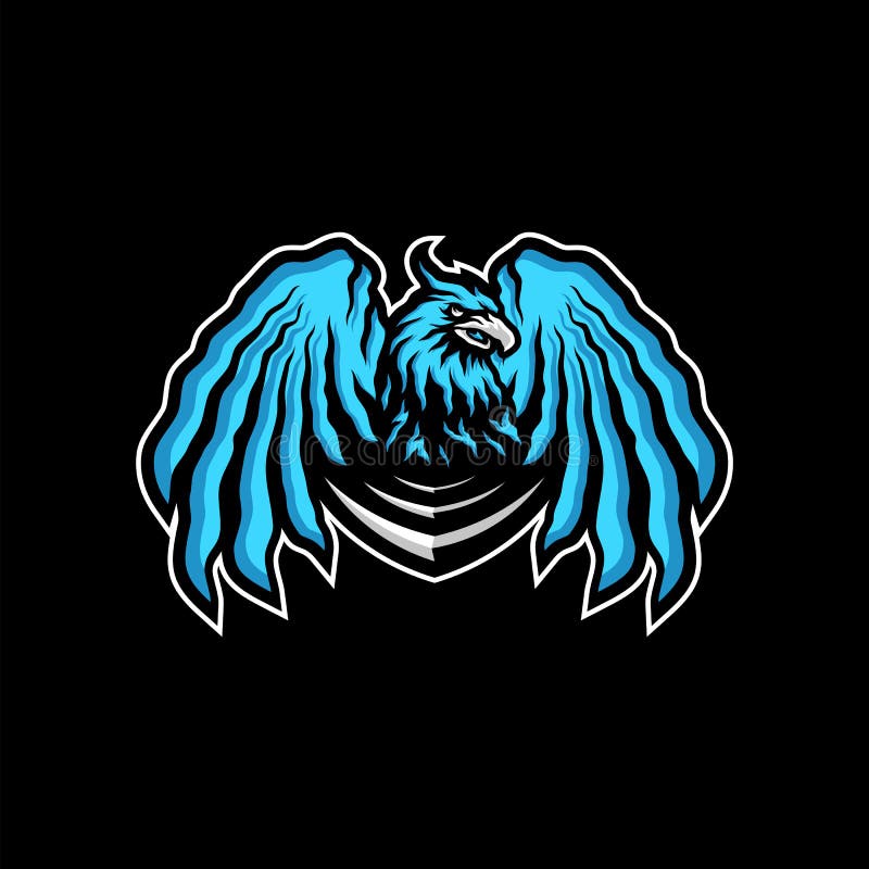 Eagle ESports Logo Design Vector. Eagle Team Mascot Gaming Logo ...