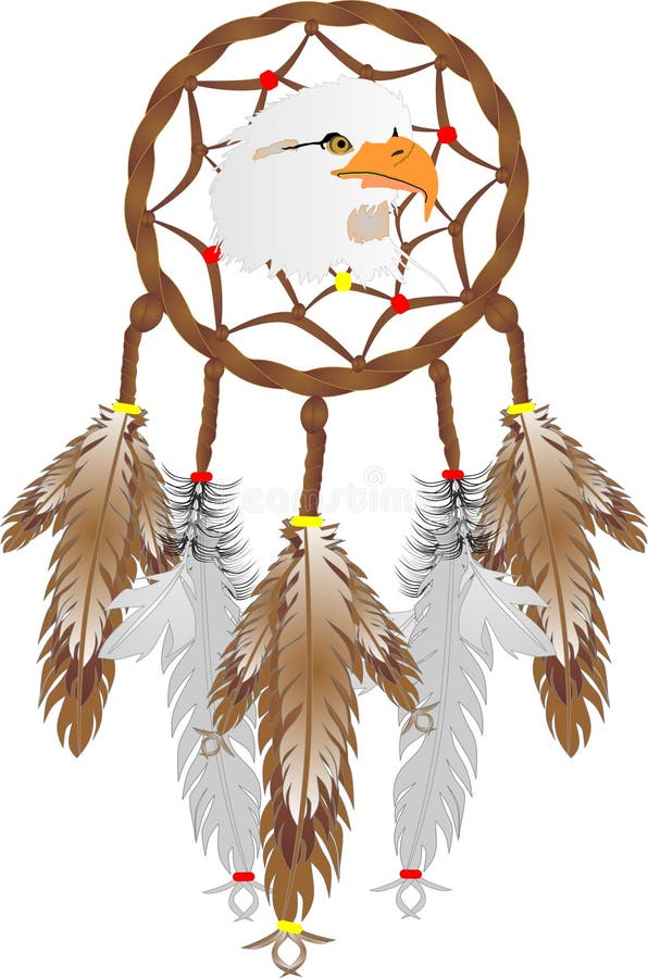 Eagle head dream catcher...