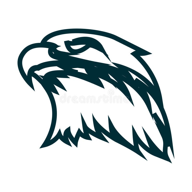 Eagle linje konstlogodesign Illustration f?r vektor f?r Eagle huvud?versikt Design för symbol för Eagle huvud minimalist vektor illustrationer Eagle linje konstlogodesign Illustration f?r vektor f?r Eagle huvud?versikt Design för symbol för Eagle huvud minimalist vektor illustrationer
