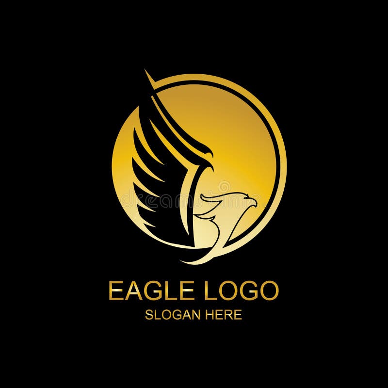 Eagle Logo Design. Fly Eagle Logo Design Vector Inspiration Stock ...