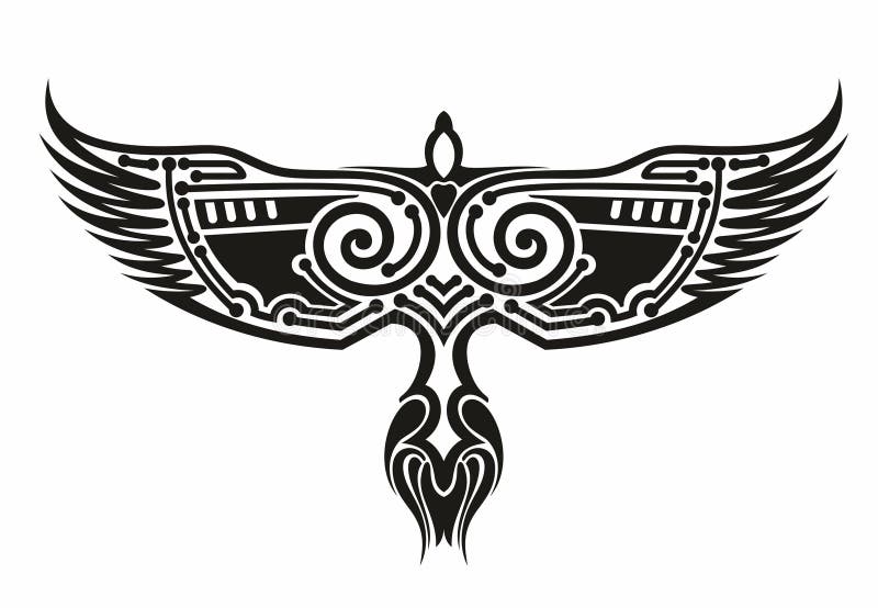 Mayan Eagle Symbol