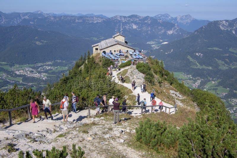 Eagle`s Nest, Obersalzberg / Germany - September 20, 2018: Autumnal Day ...