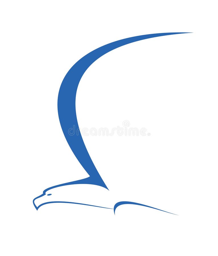 Eagle symbol royalty free illustration