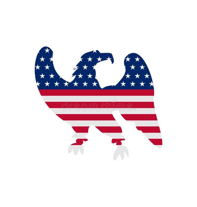 Eagle Symbol National pride America for Independence Day 4th