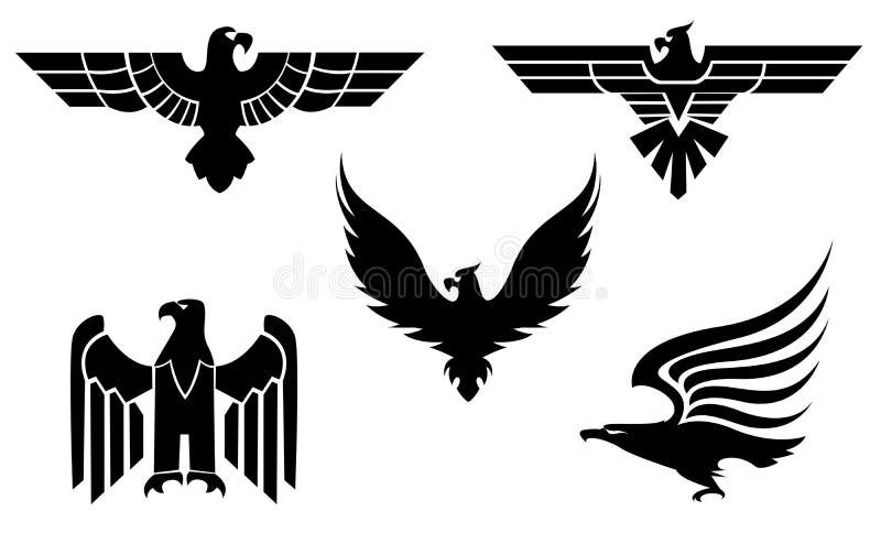 Eagle symbols stock vector. Illustration of flying, independence - 12829765 Eagle symbols stock vector. Illustration of flying, independence - 12829765
