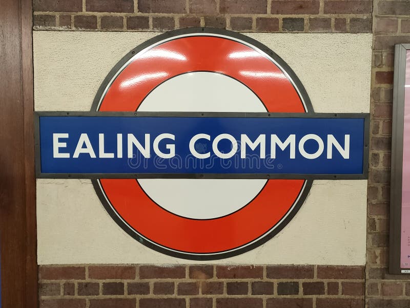 Ealing Common London Underground Station Editorial Stock Photo Image