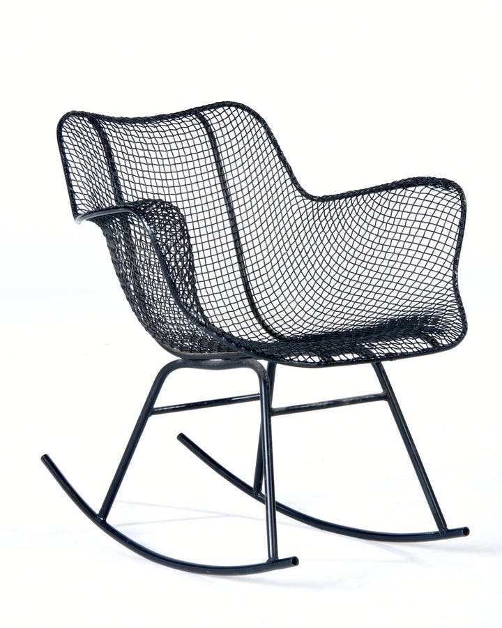 Eames Wire Rocking Chair editorial photography. Image of decorative