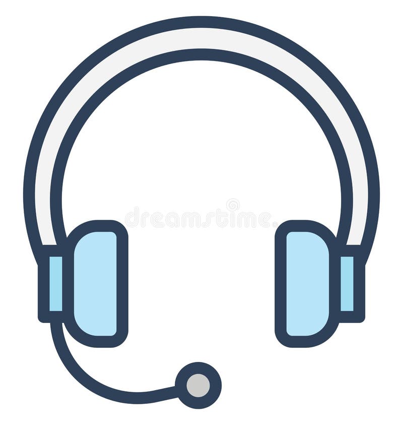 Earbuds, Earphones Isolated Vector Icon that Can Be Easily Edited in