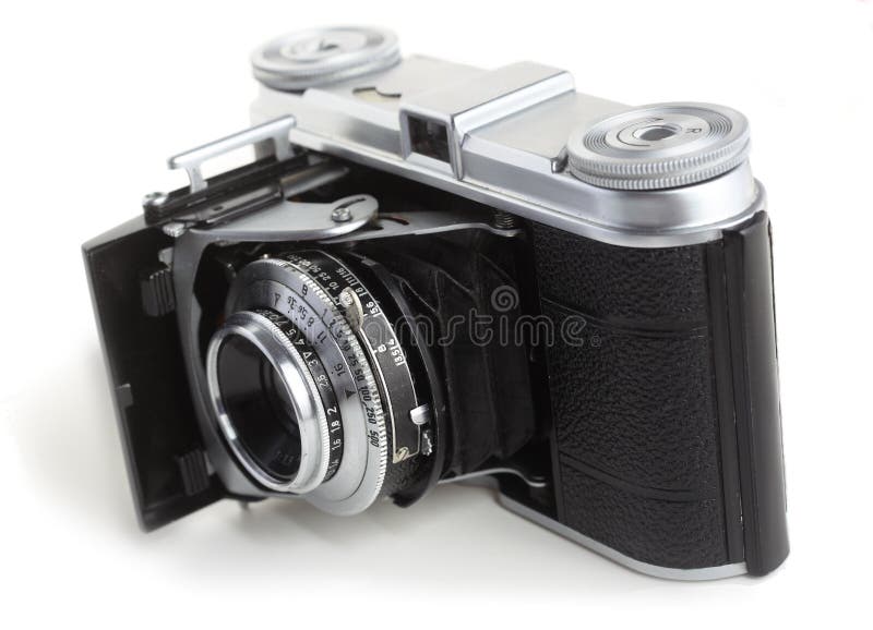 Early 35mm film camera stock image. Image of 35mm, camera 12988791