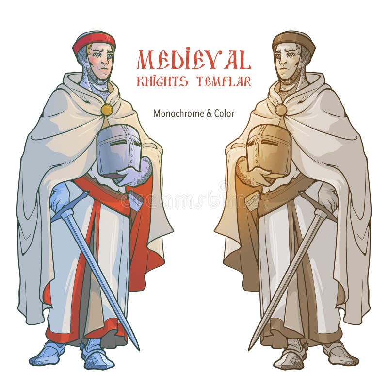 Early Medieval knight Color