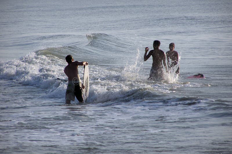 Early Morning Boogie Boarders