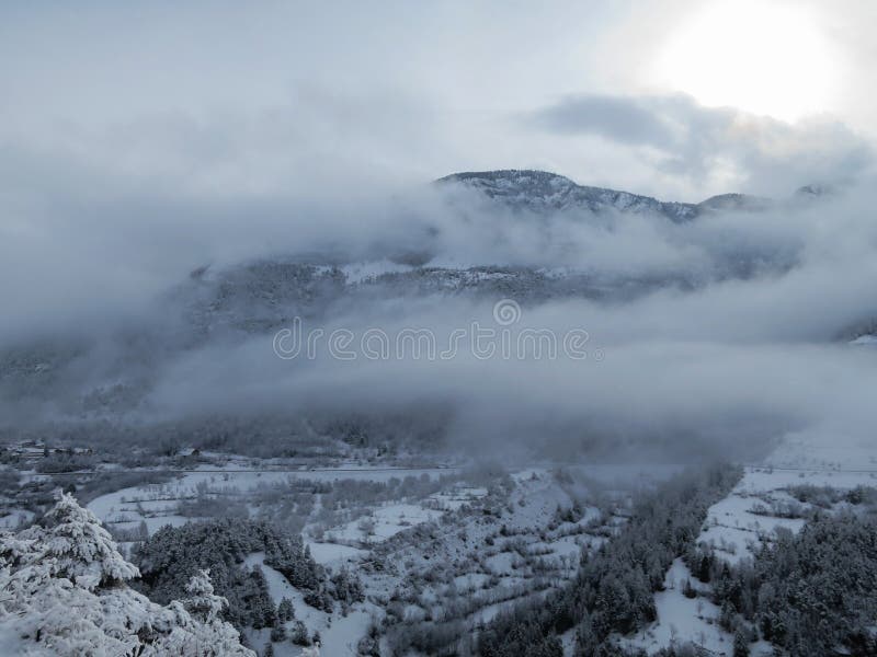 Early morning in French alps royalty free stock photos Early morning in French alps royalty free stock photos