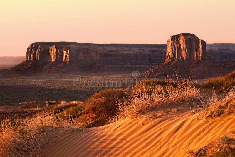 Early morning Monument Valley