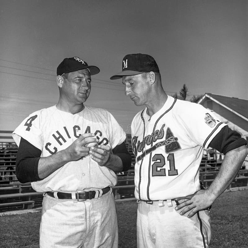 Early Wynn and Warren Spahn.