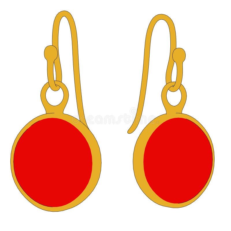 Cartoon Earrings Stock Illustrations – 5,032 Cartoon Earrings Stock ...