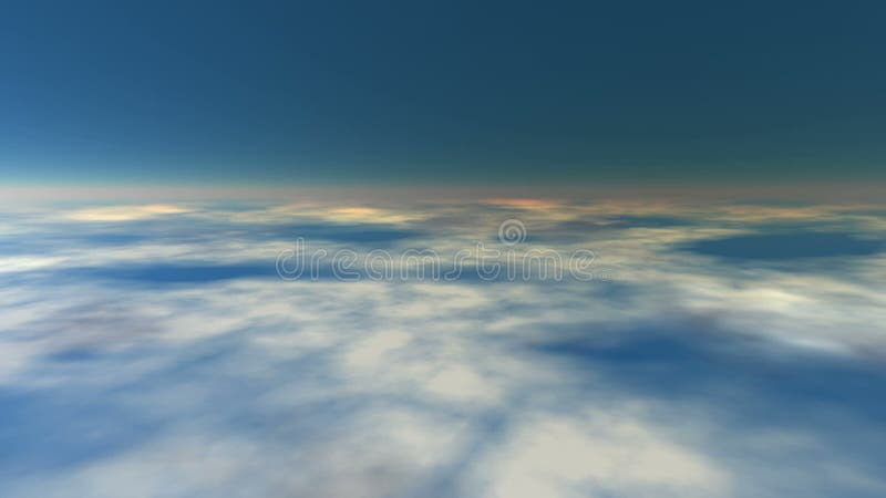 Earth atmosphere (seamless loop)