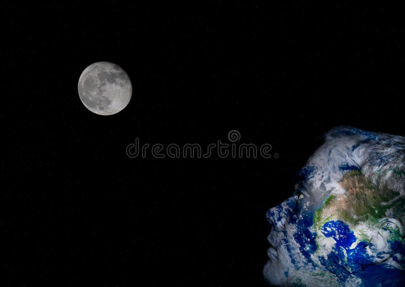 Earth face stock photo Earth face stock photo