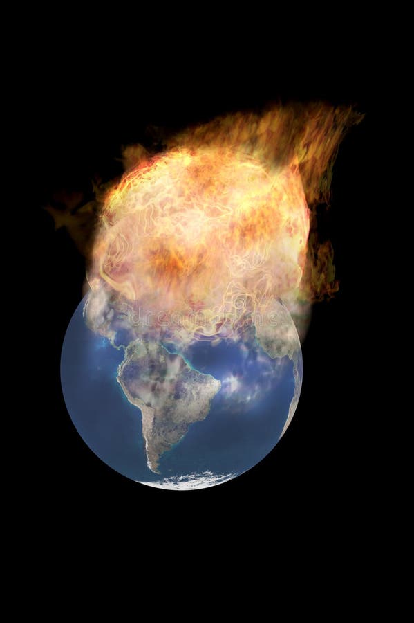 Earth on fire