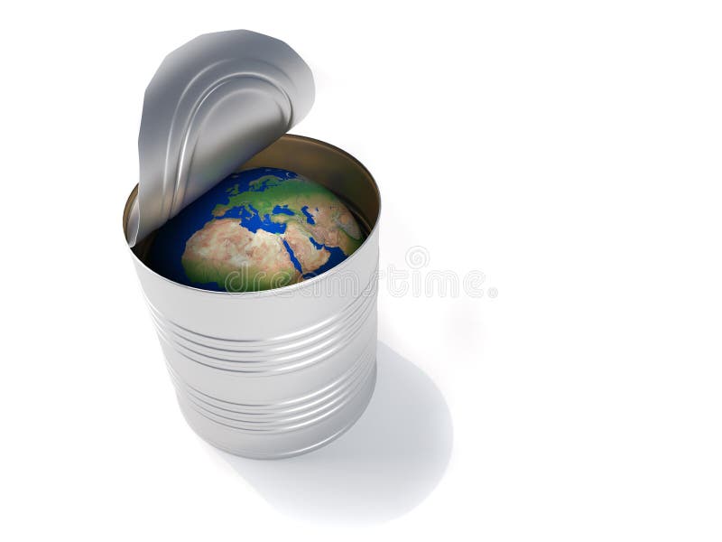 Earth globe conservation