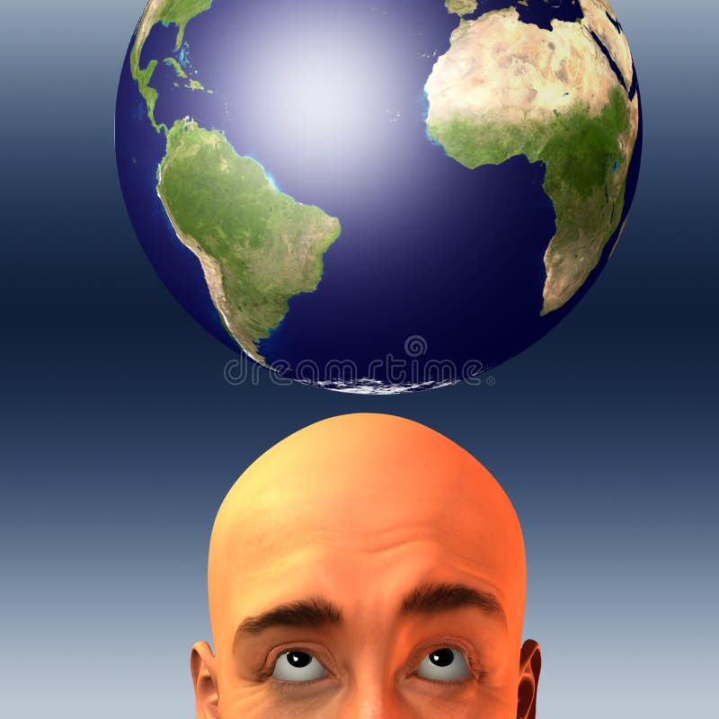 Earth II stock illustration Earth II stock illustration