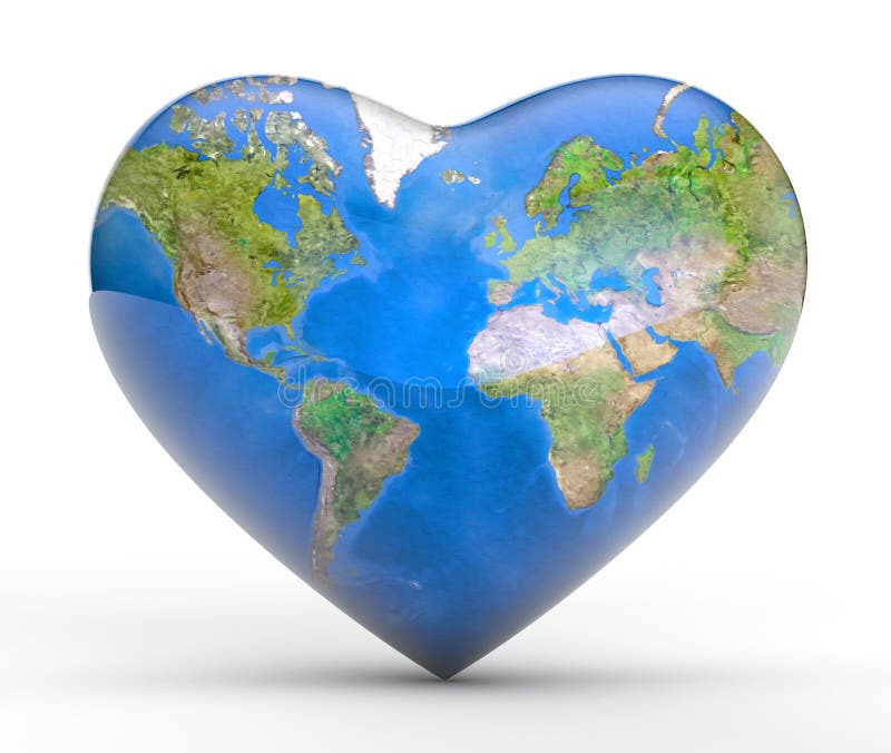 Earth Love stock illustration. Illustration of environment 27930338