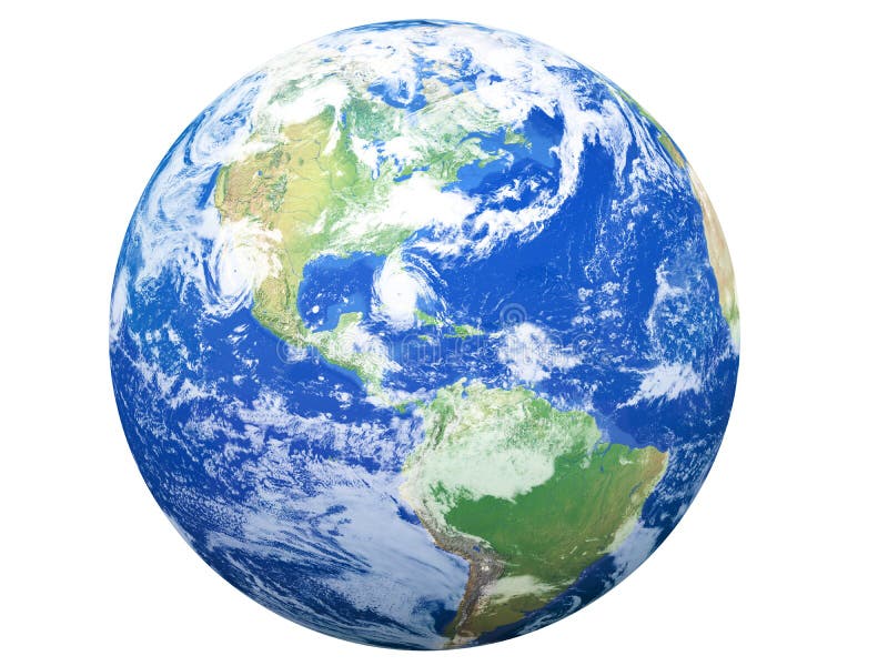 earth white background high resolution