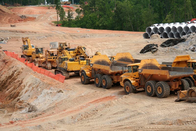 Earth moving vehicles