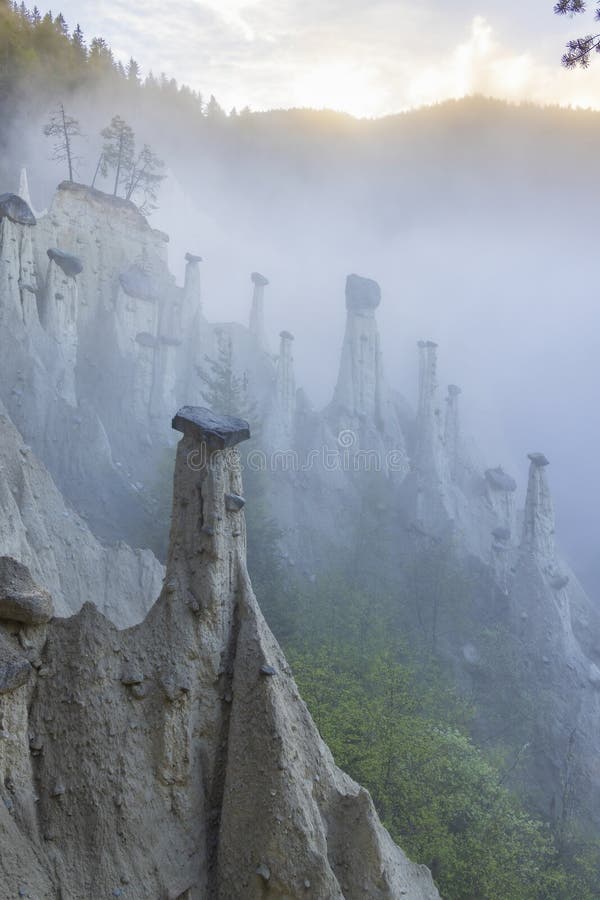 Earth Pyramids of Platten (Erdpyramiden - Piramidi Di Plata) Near ...