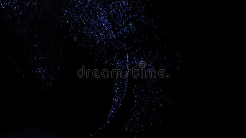 Earth rotating animation Visible Earth, Blue Marble Digital Clouds. future technology conveying the modern digital age vector illustration