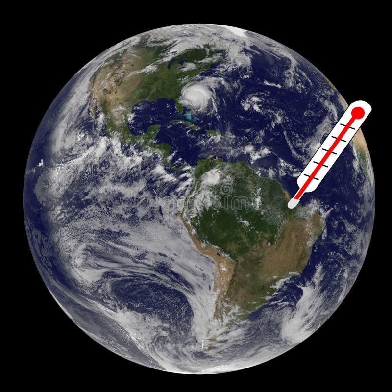 Earth Temperature stock illustration. Illustration of save 50603576