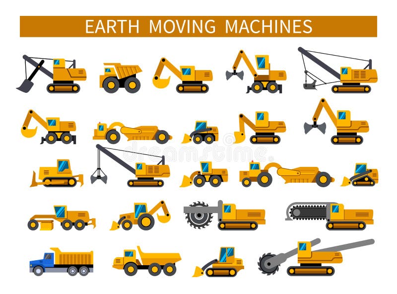 Types Of Earth Moving Machines
