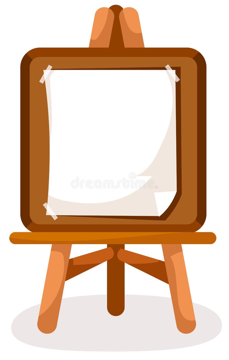 Easel Paintbrush Stock Illustrations 5,473 Easel Paintbrush Stock