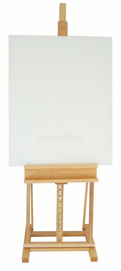 Easel. With clipping path Easel. With clipping path
