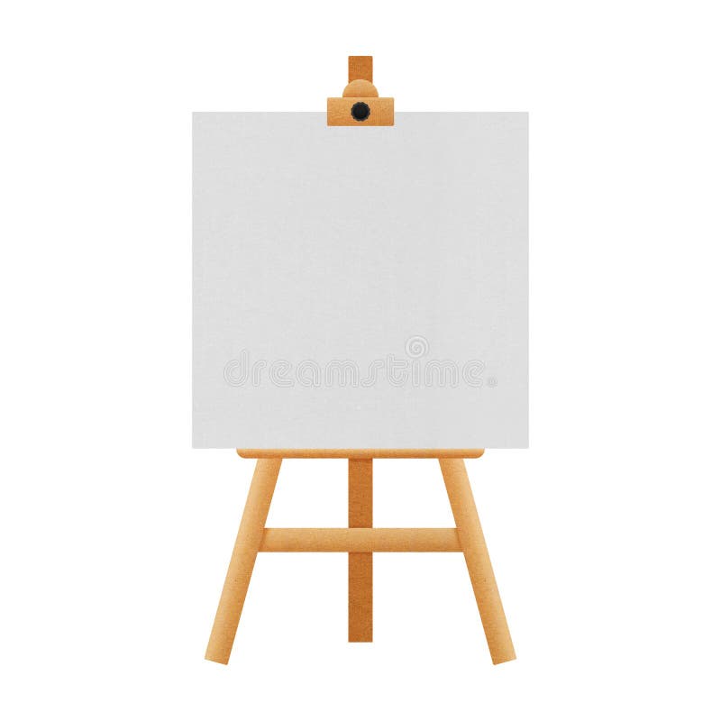 Easel. Vector sketch stock vector. Illustration of drawing - 60164797